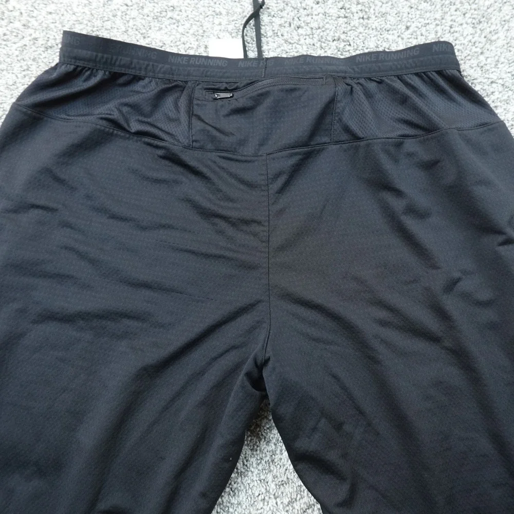 Nike Pants Mens 4XL Black Phenom Running Dri Fit Drawstring Jogger Sweatpants